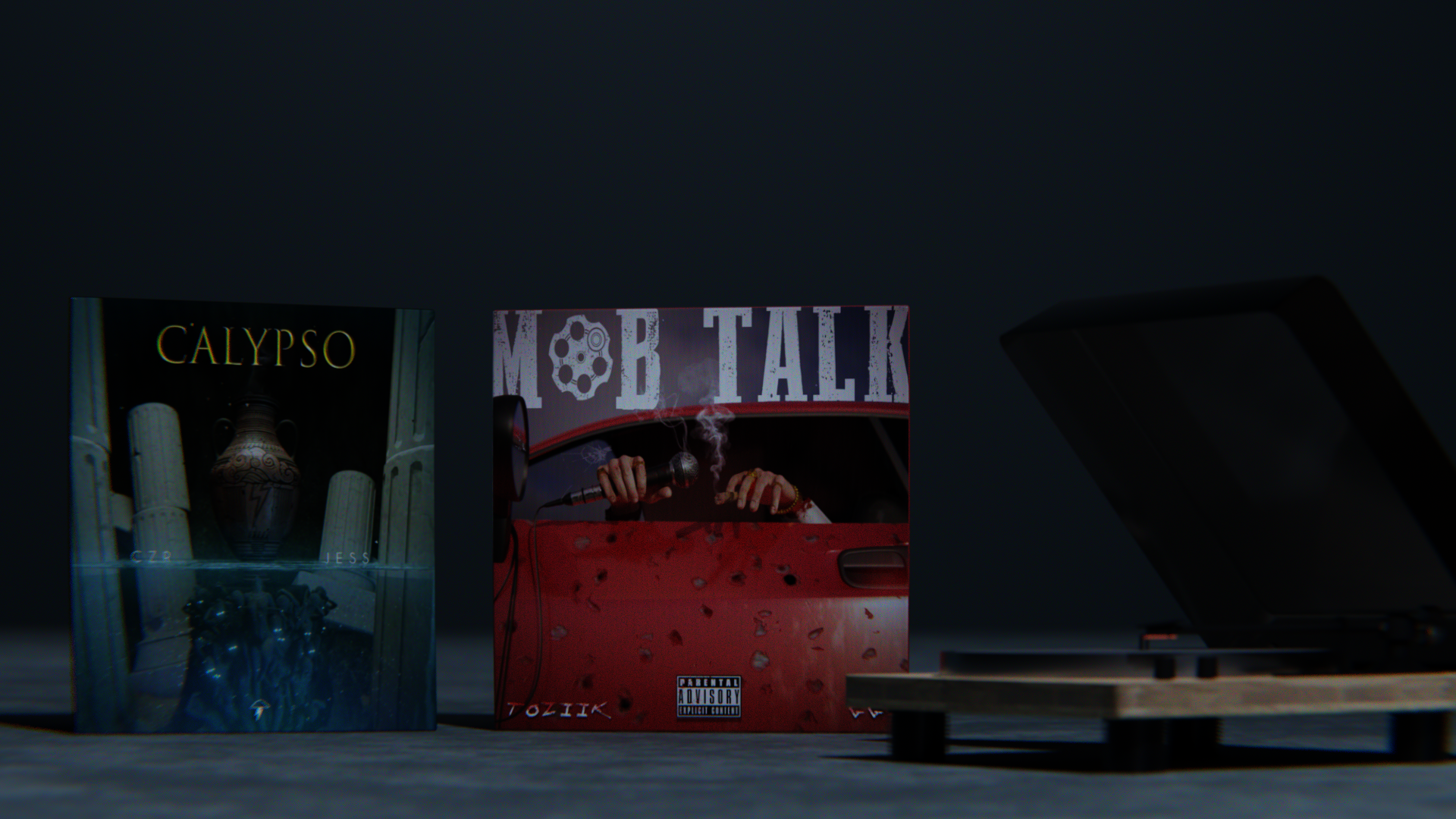 Vinyl Artwork Mockup