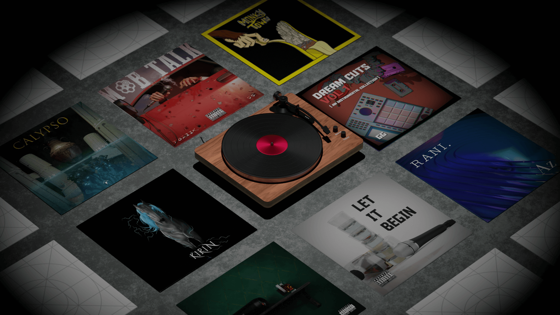 Album Artork Mockup Shot